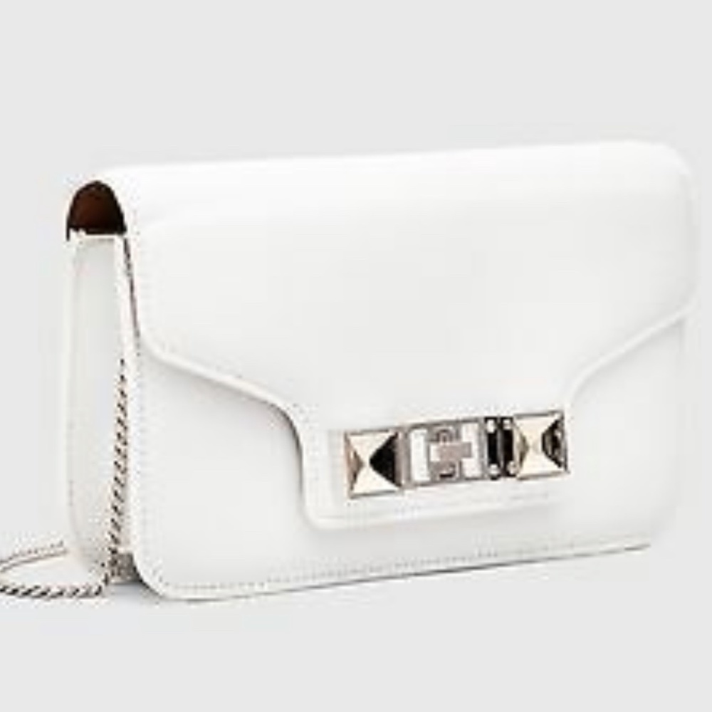 NWT Proenza Schouler PS11 White Chain Clutch